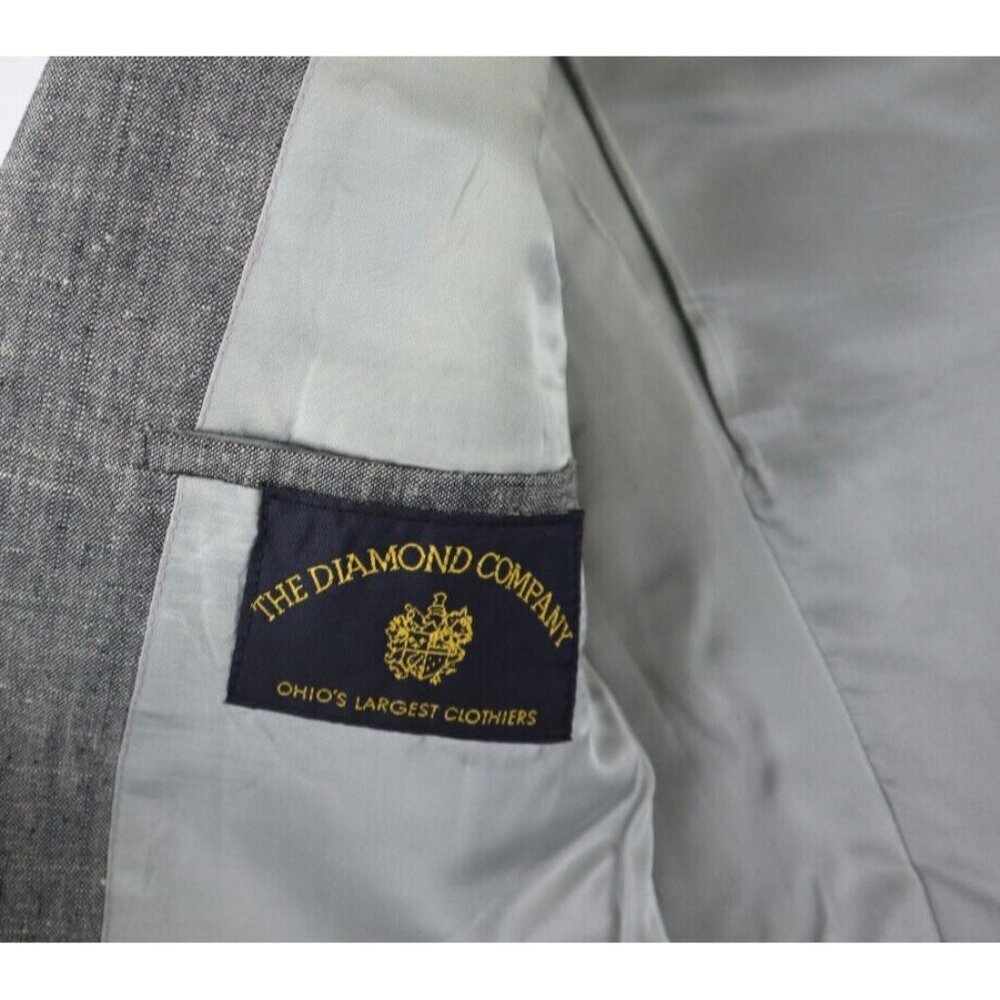 Paul St. James Men's Blazer Jacket Gray Two Butto… - image 4